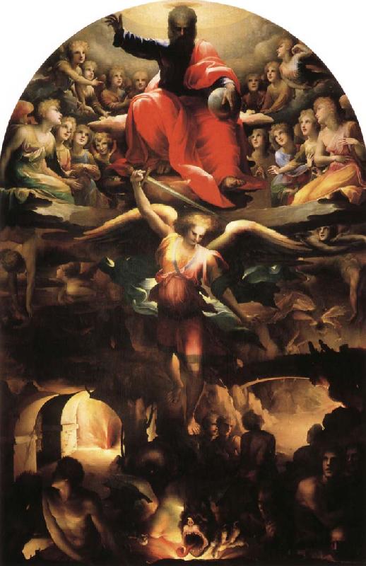 Domenico Beccafumi Saint Michael Germany oil painting art